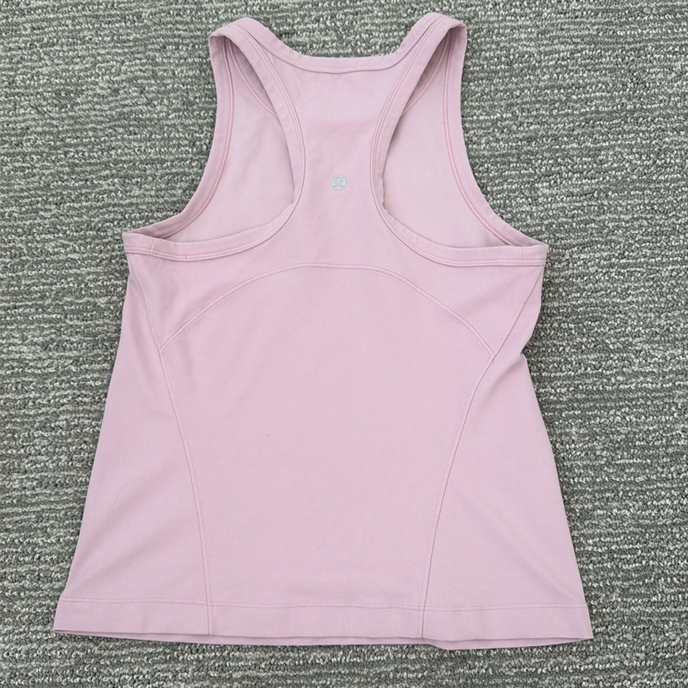 Lululemon Light Pink Racerback Tank Top - Picture 2 of 2